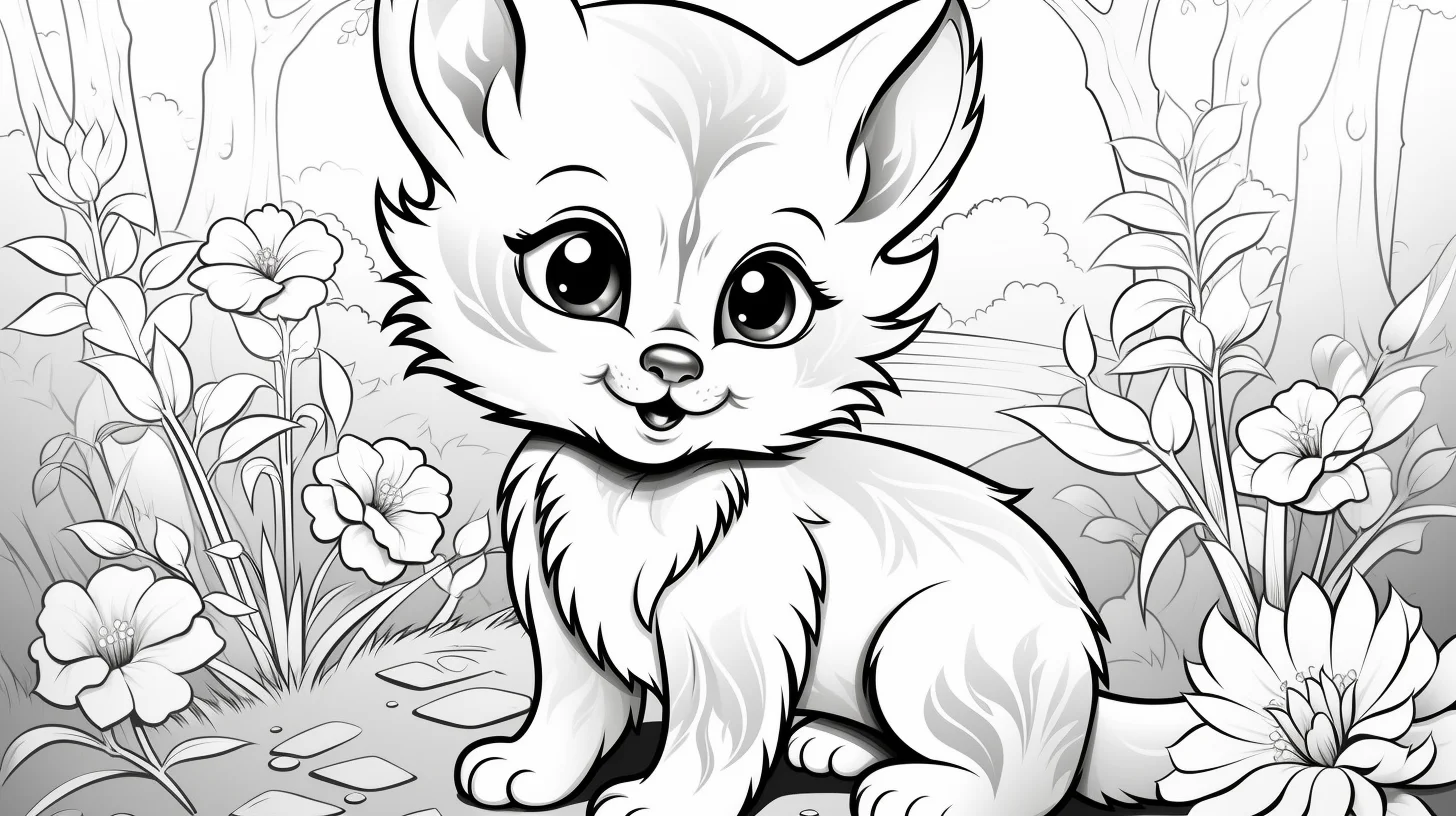 animal coloring pages for toddlers