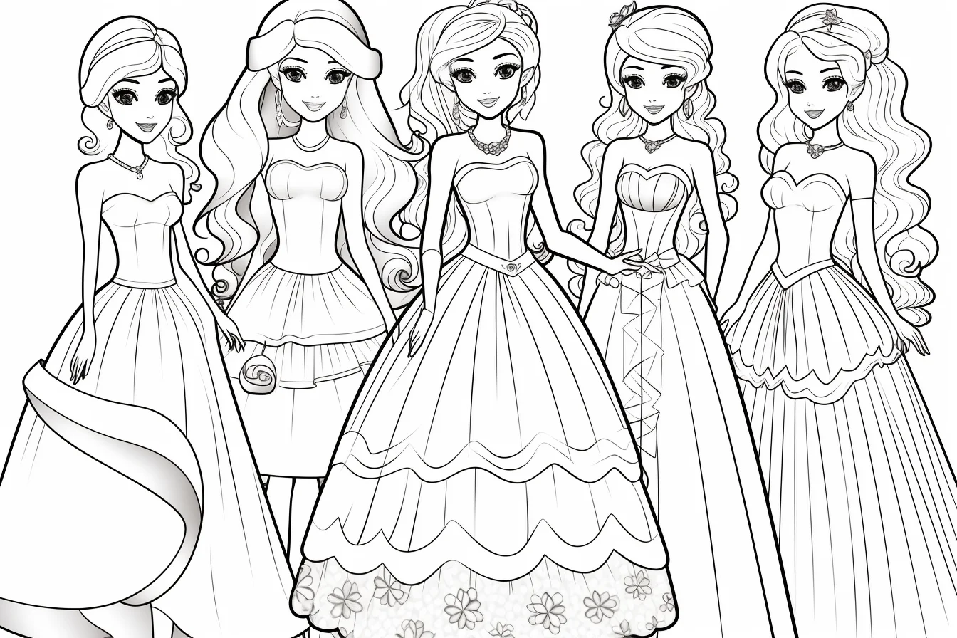 Barbie Princess Coloring Pages Best Coloring Pages For Kids, 57% Off