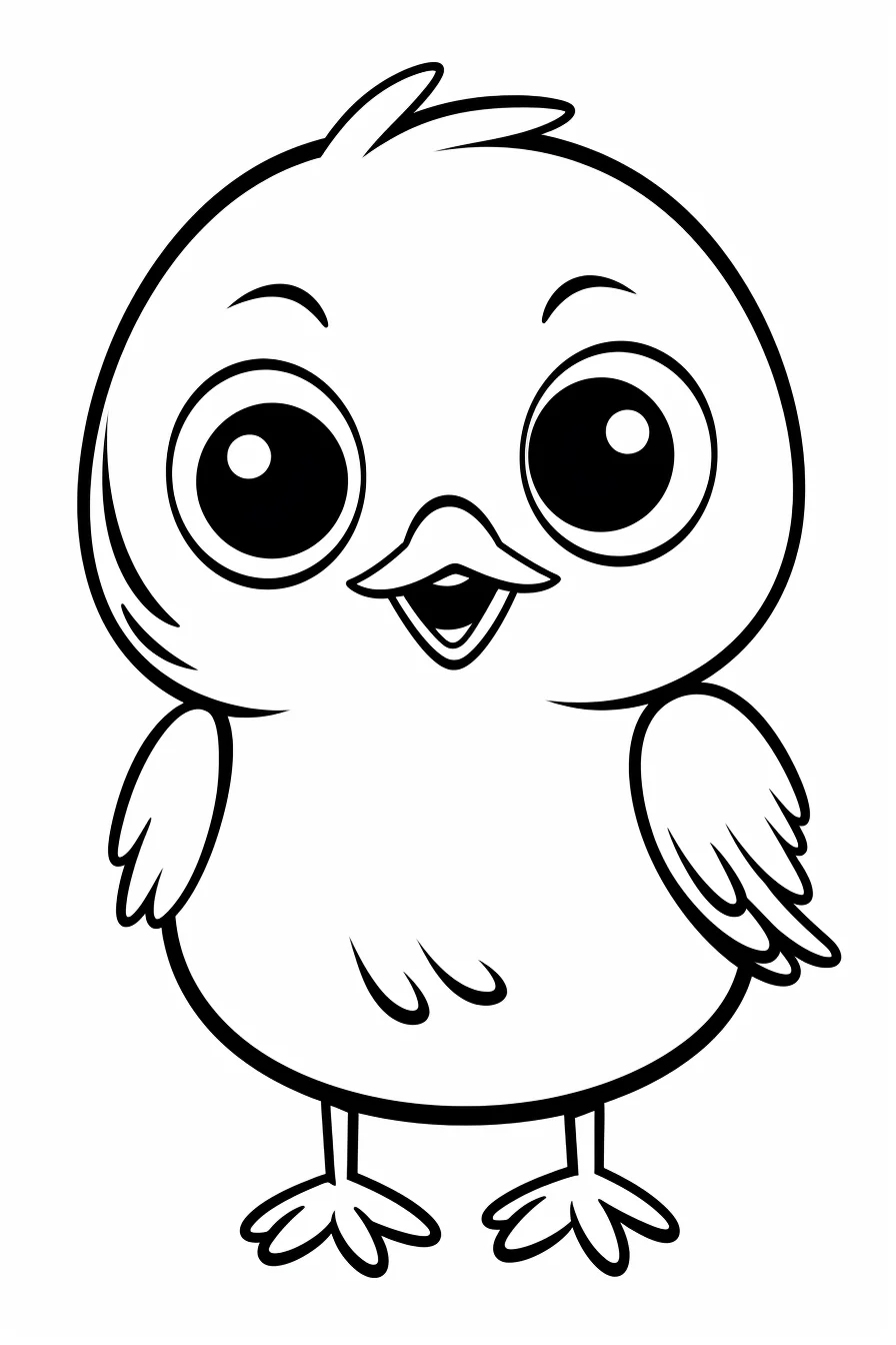 bird coloring pages for preschoolers