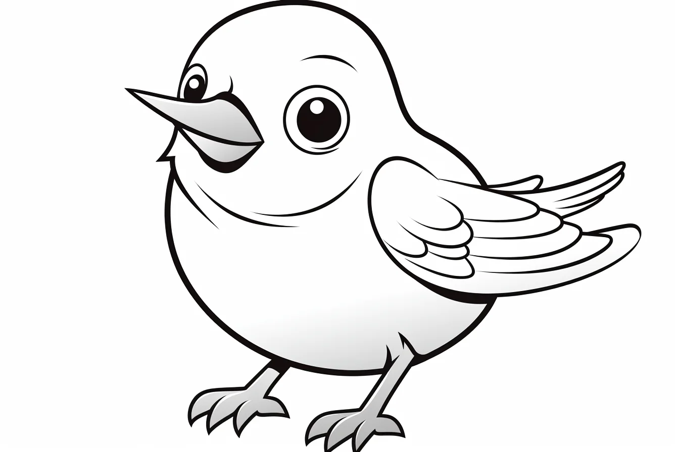bird coloring pages for toddlers