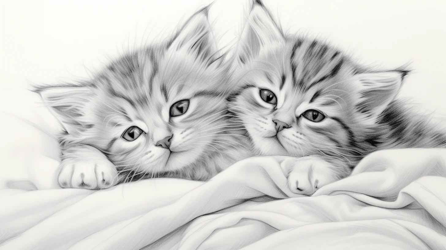 Free Printable Cute Realistic Kitten Coloring Pages, 51% OFF