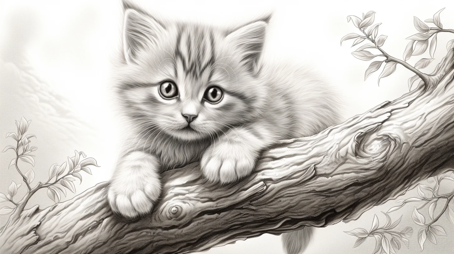 cat coloring pages printable