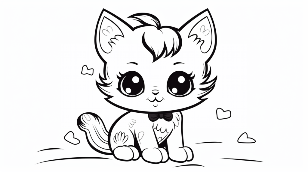 Free Printable Cute Cat Coloring Pages for All Ages in 2025