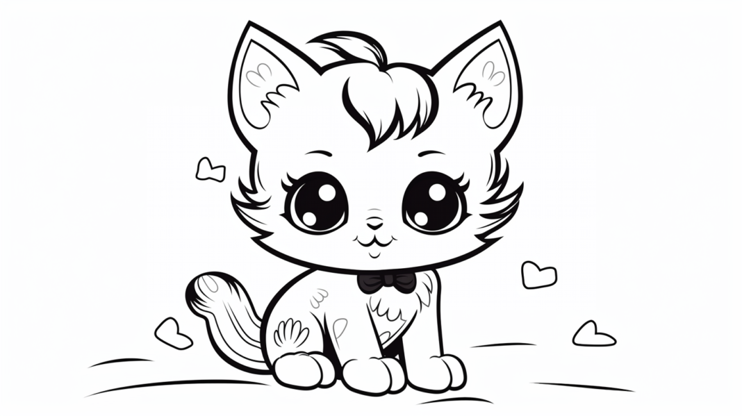 Free Printable Cute Cat Coloring Pages for All Ages in 2025