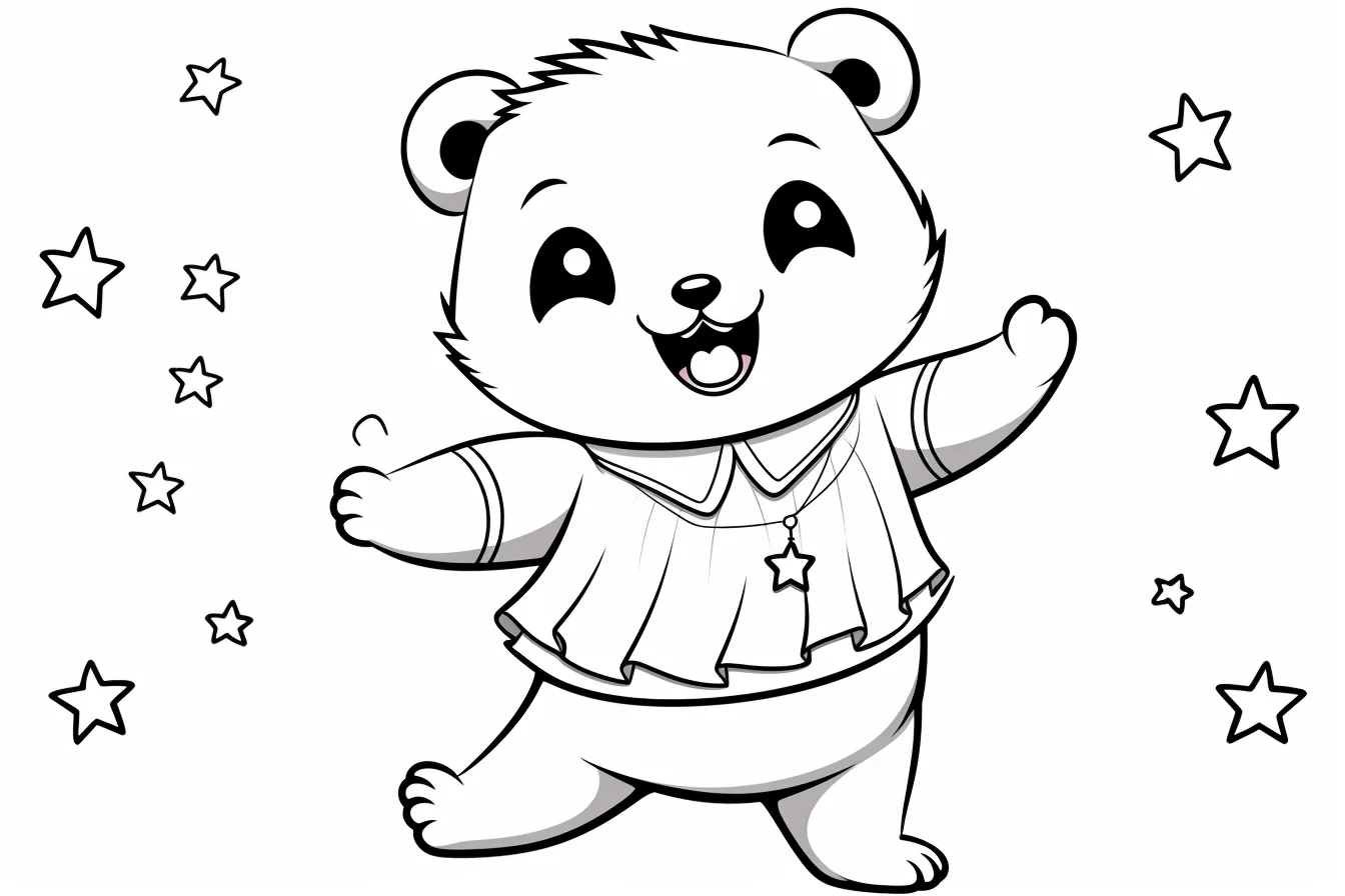 cute animal printable coloring pages