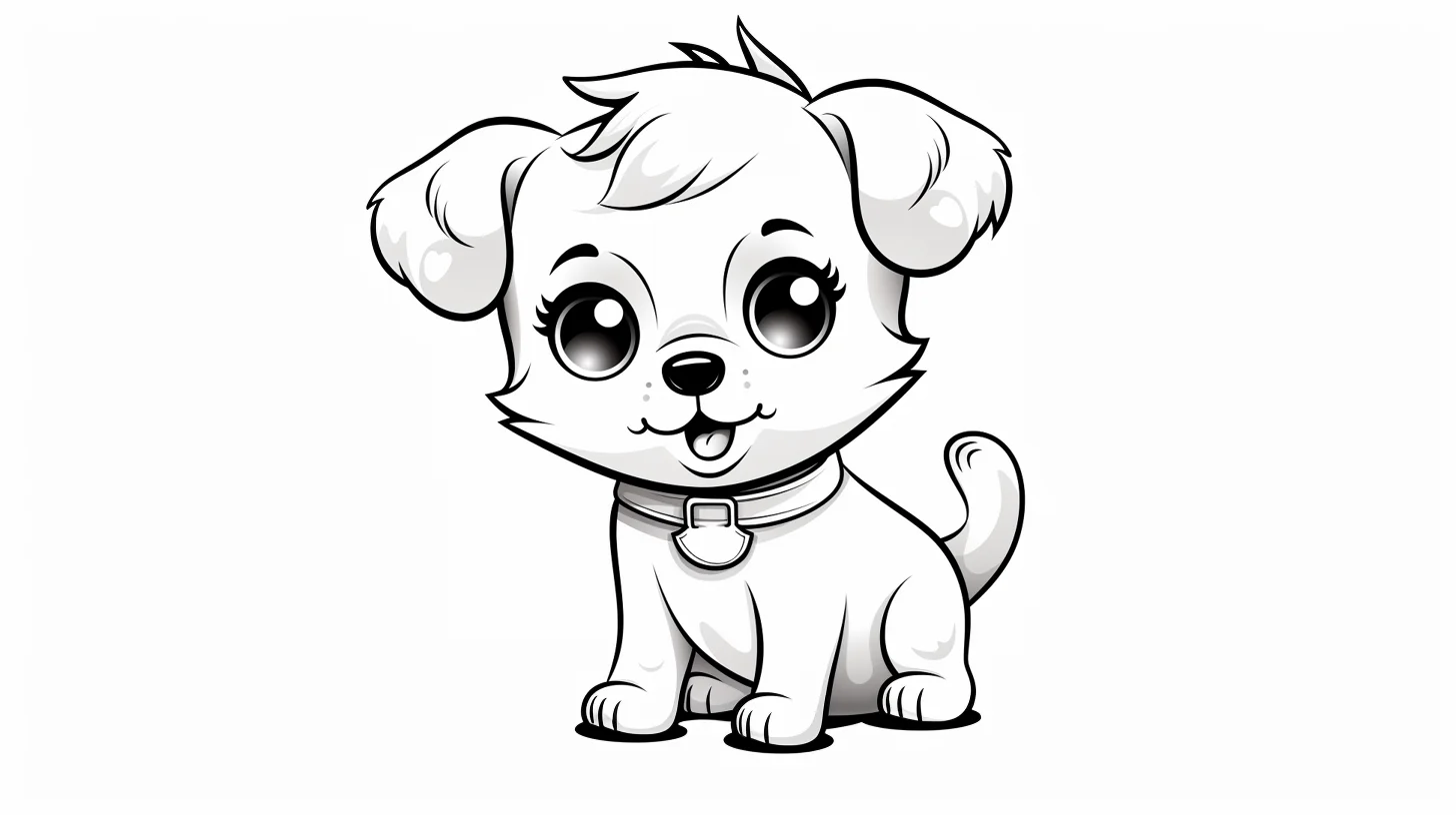dog coloring pages free