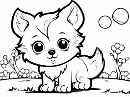 dog coloring pages printable