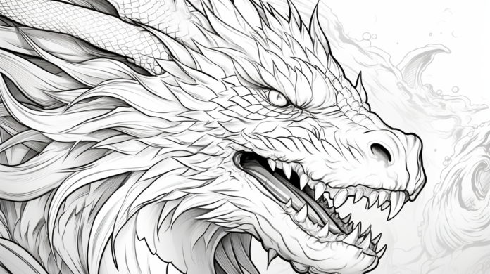 Free Printable Dragon Coloring Pages for Artistic Adventures