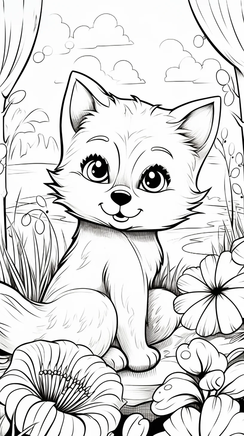 easy coloring pages