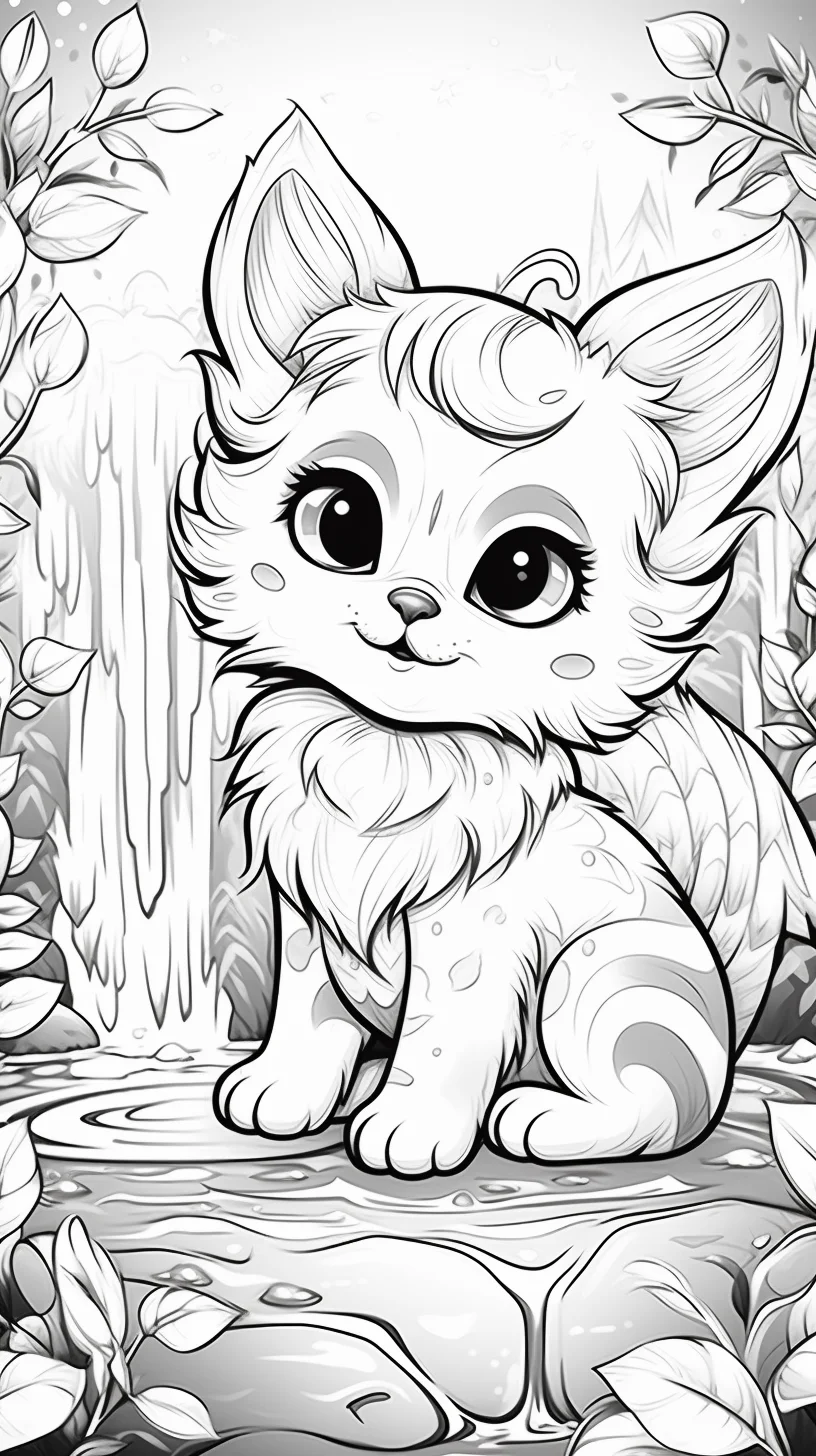 easy coloring pages animals