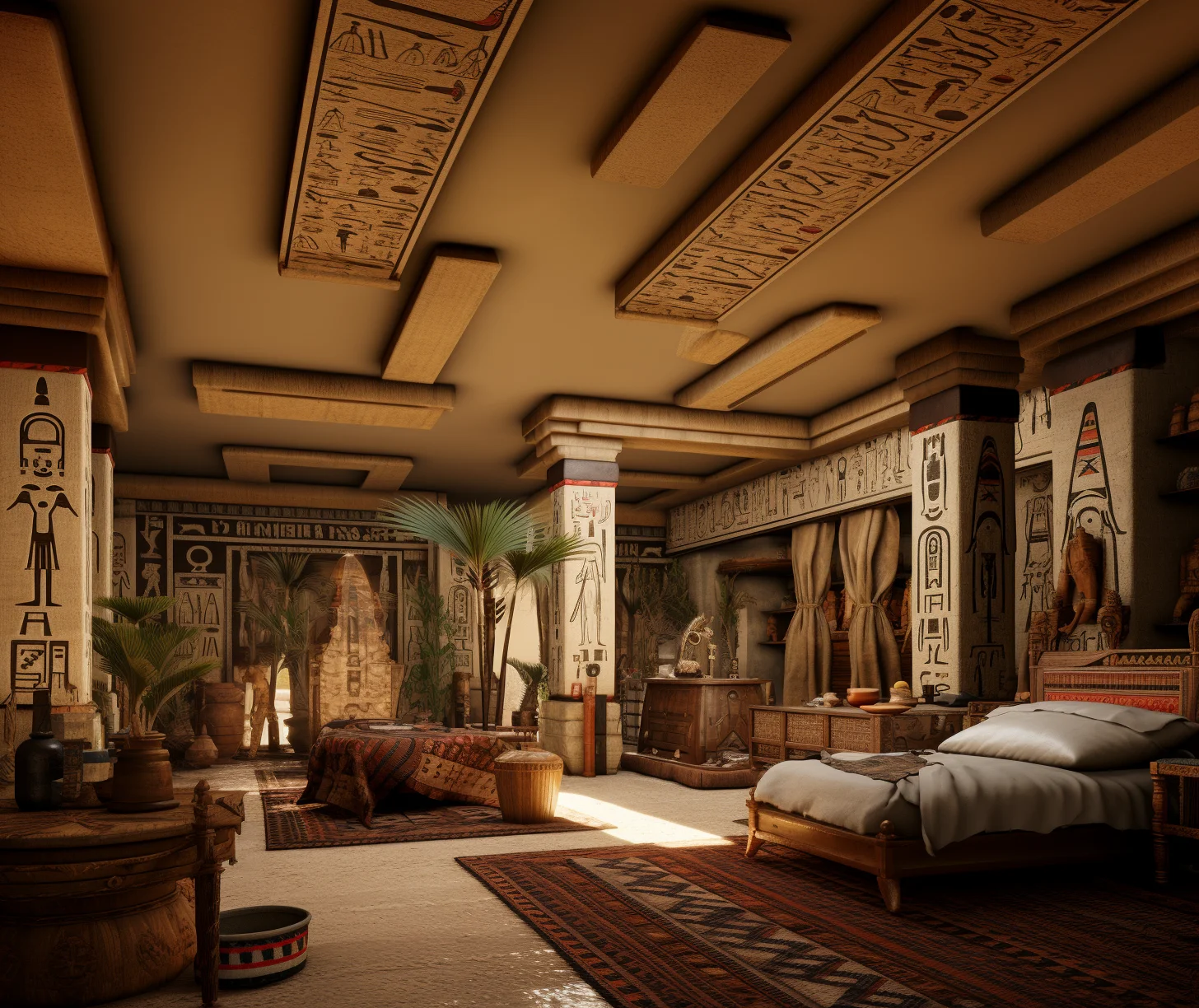 egyptian interior design style