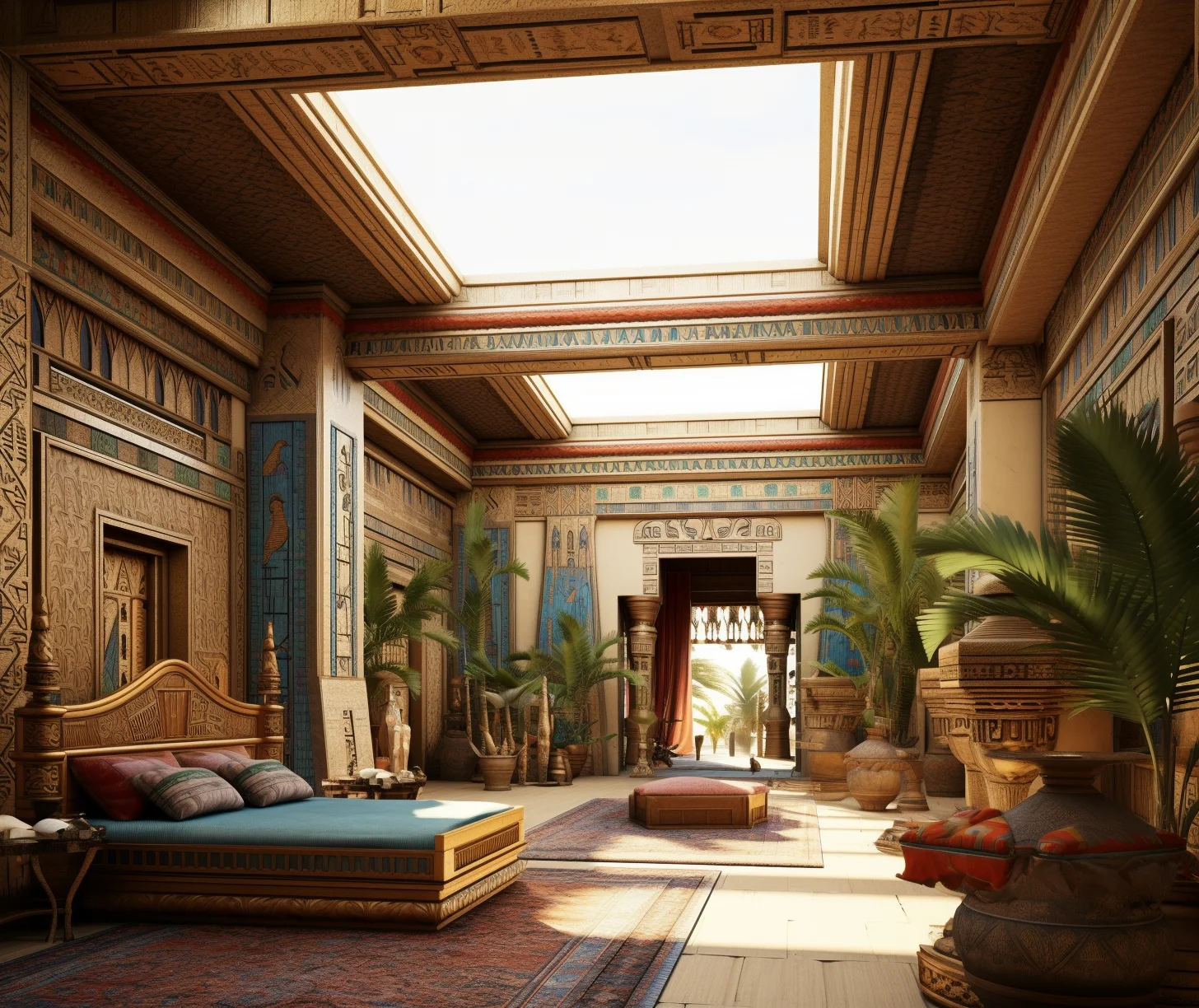 egyptian interior design