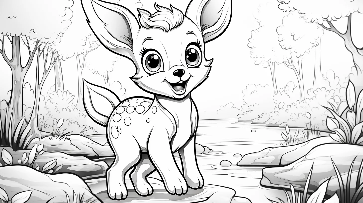 free animal coloring pages