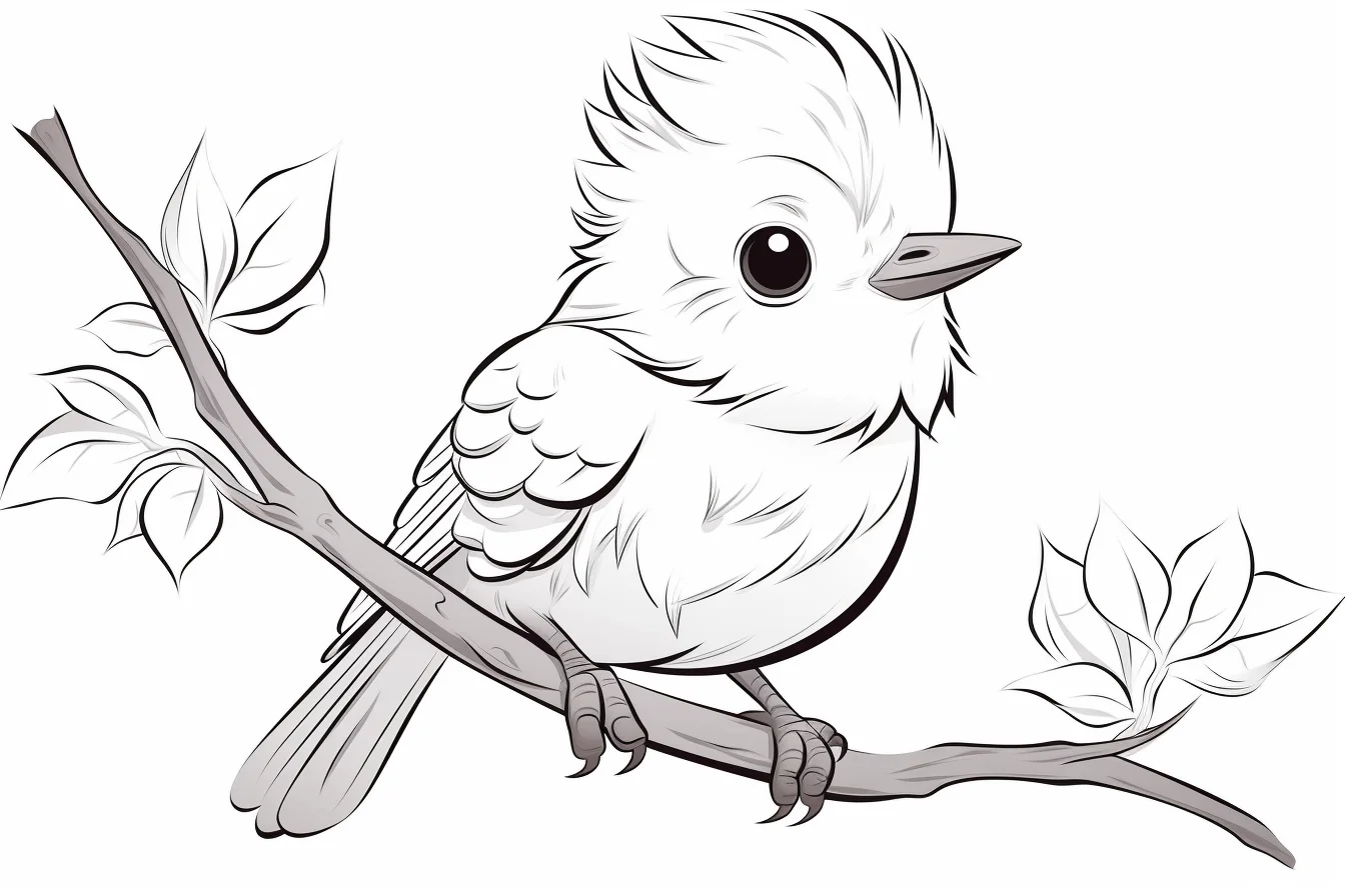 free bird coloring pages for kids