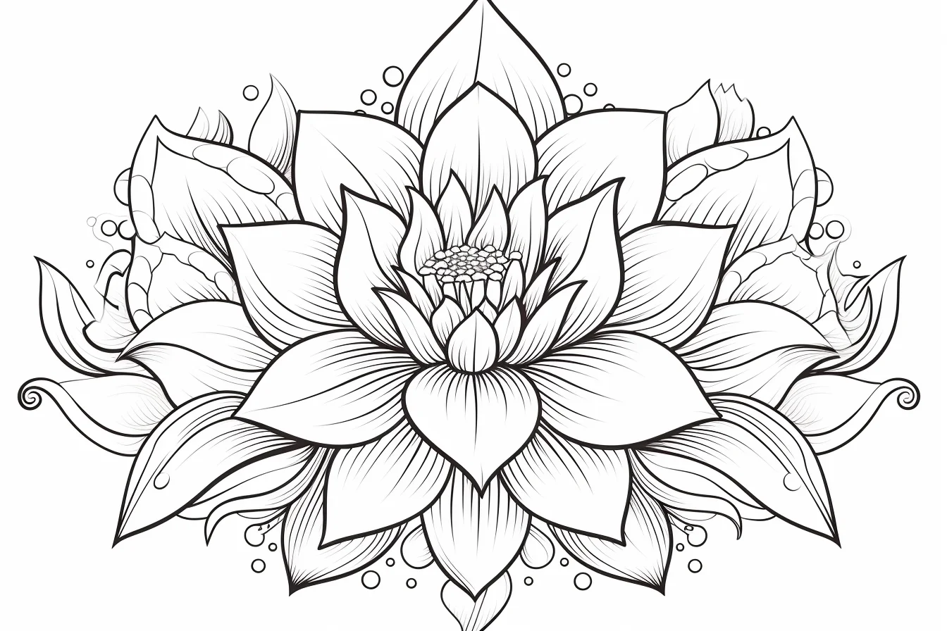 free mandala flower coloring pages