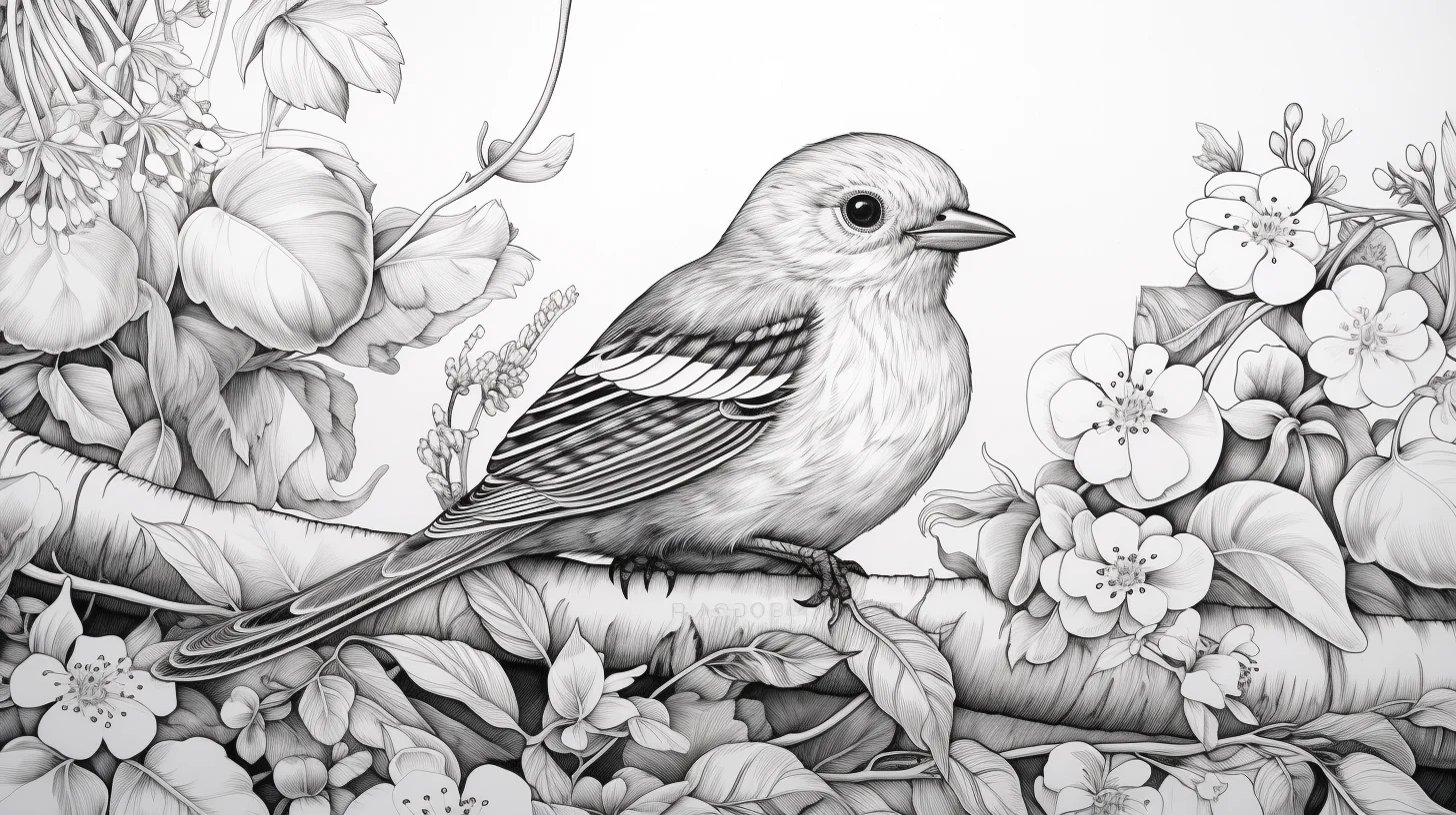 free nature coloring pages for adults pdf
