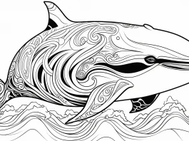 Free Printable Realistic Orca Coloring Pages to Print free orca killer whale coloring page