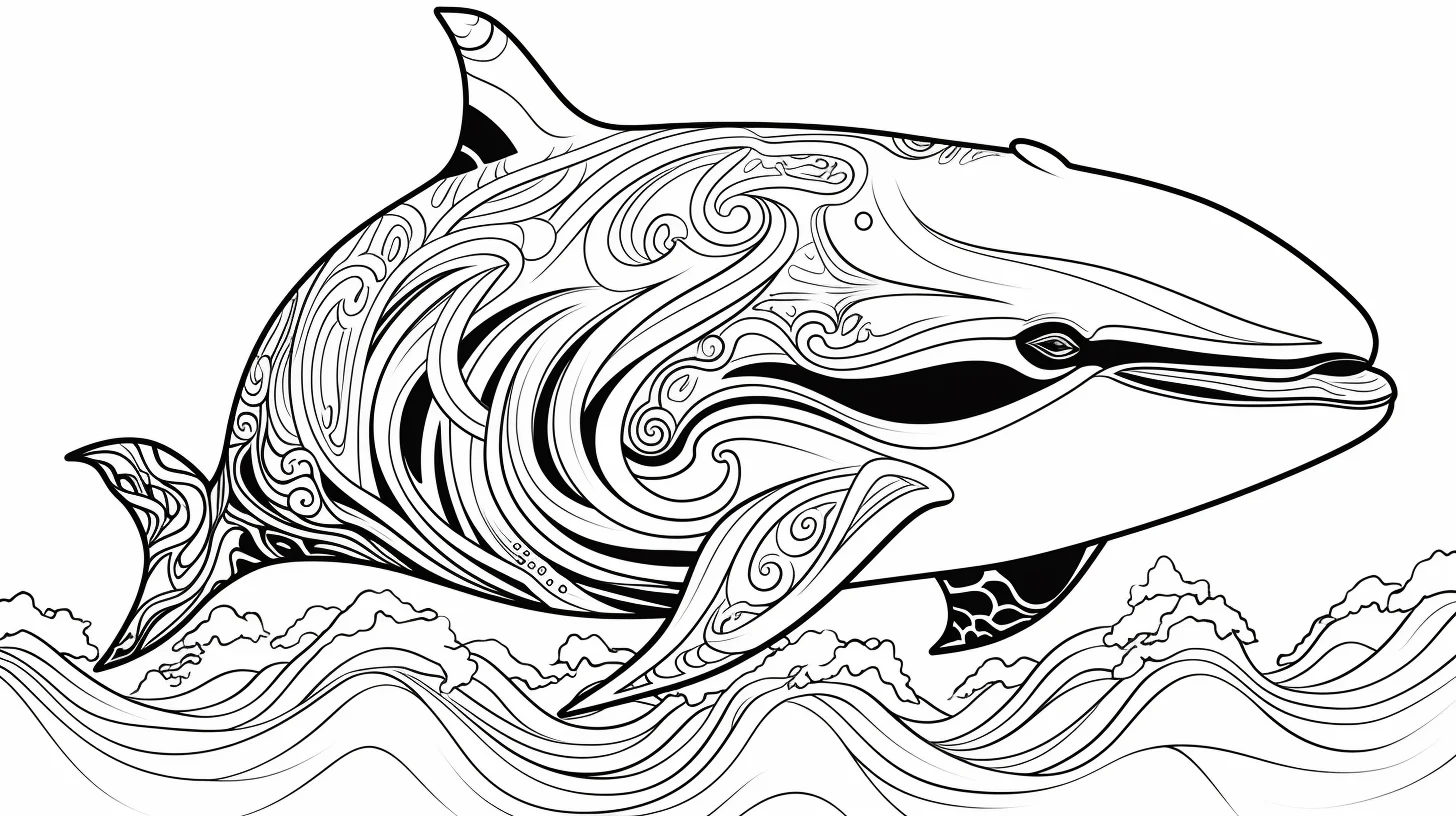 Free Printable Realistic Orca Coloring Pages to Print