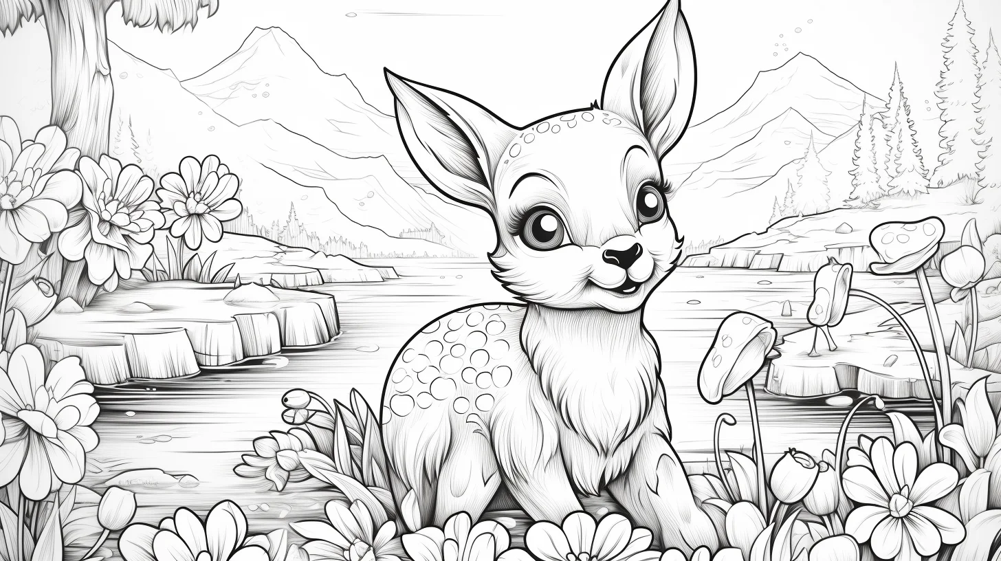 free printable animal coloring pages