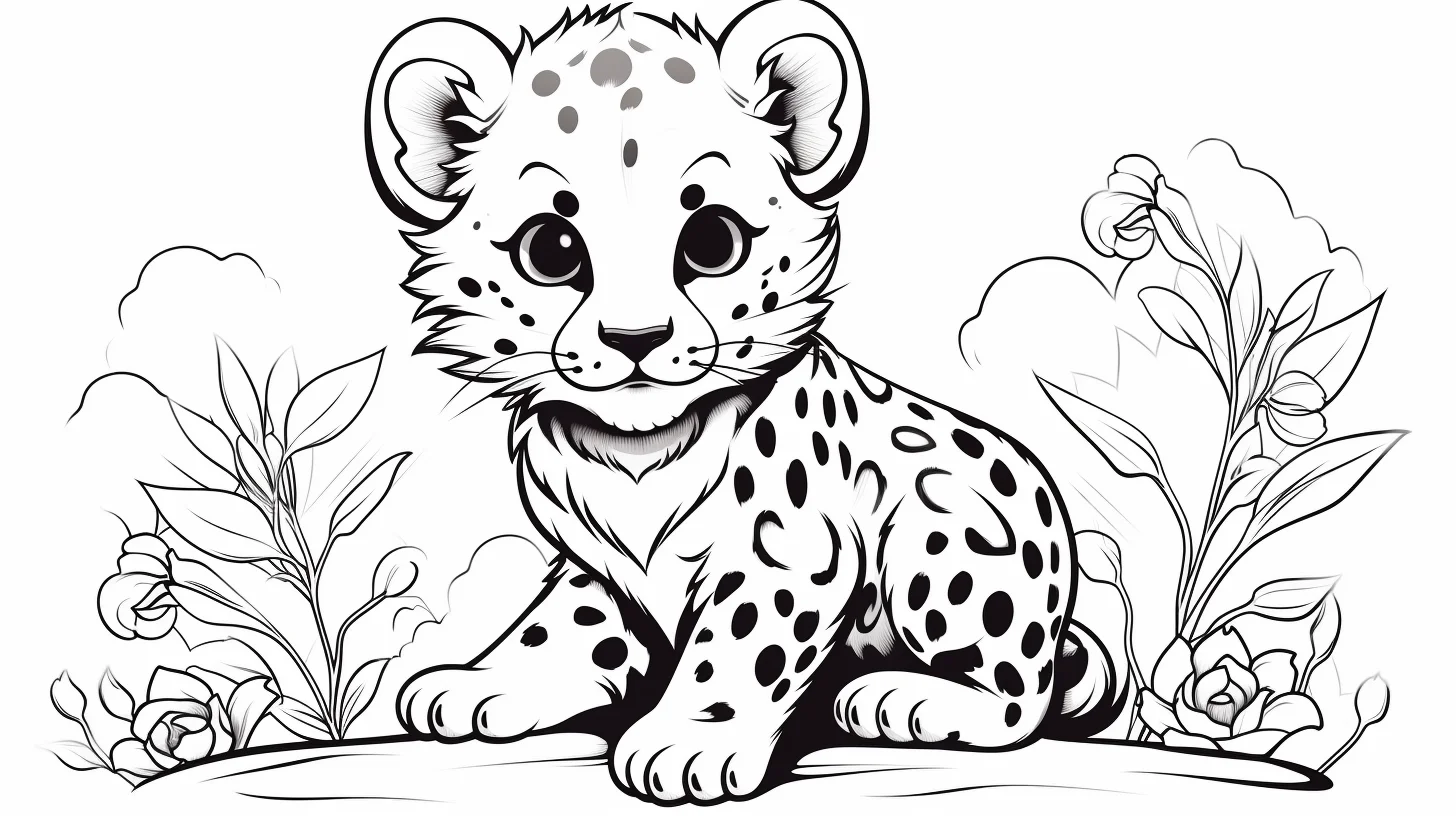 free printable animal coloring pages for toddlers