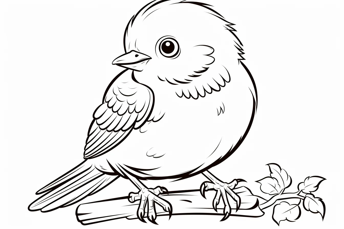 free printable bird coloring pages