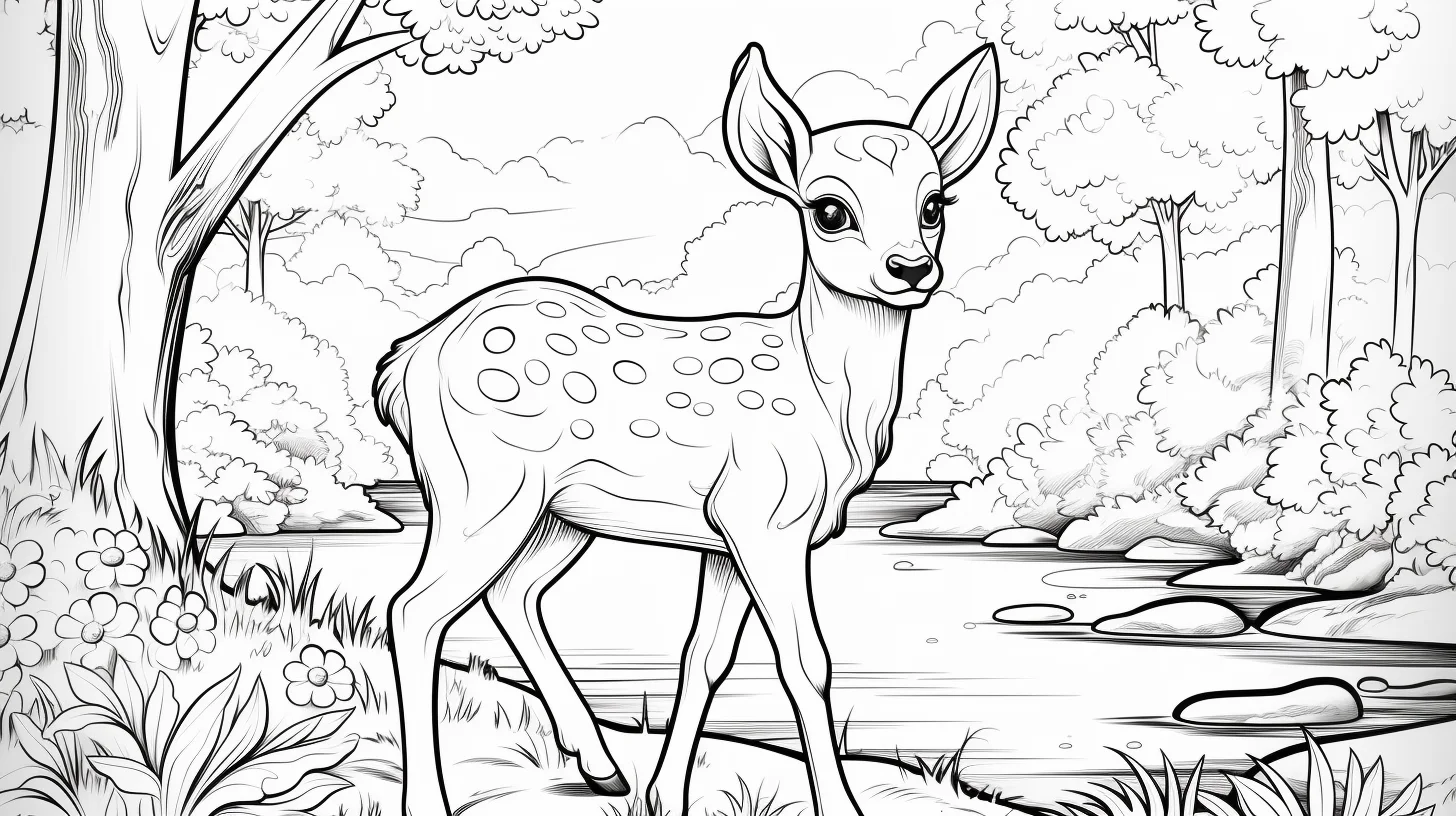 free printable jungle animal coloring pages