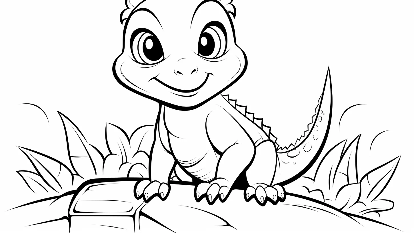 free printable lizard coloring pages for kids
