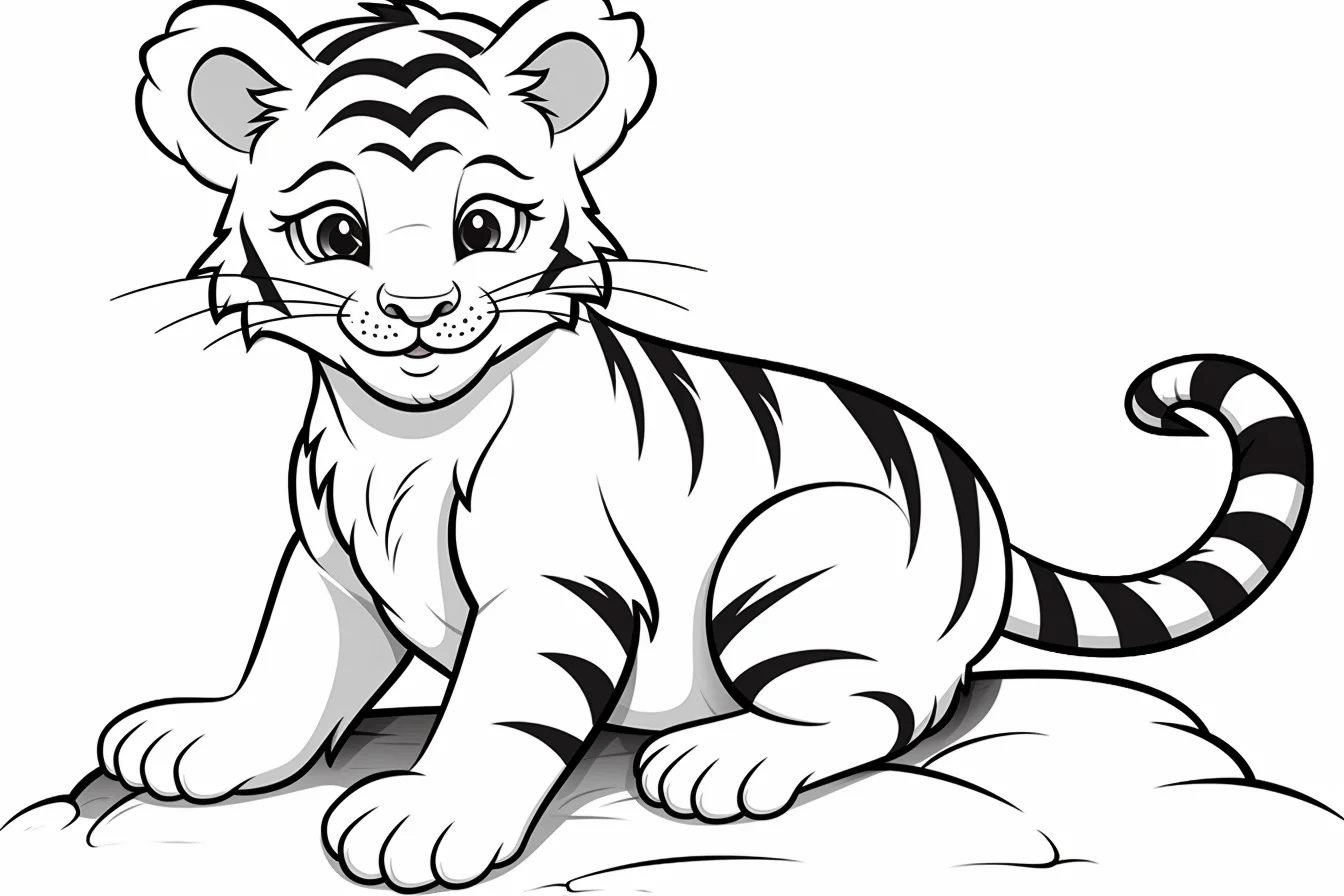 free tiger coloring pages