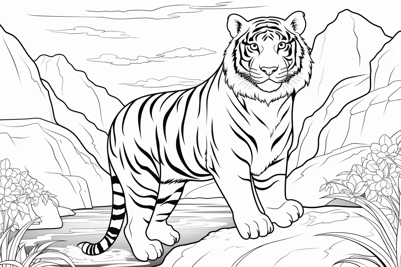 free tiger sheets pages