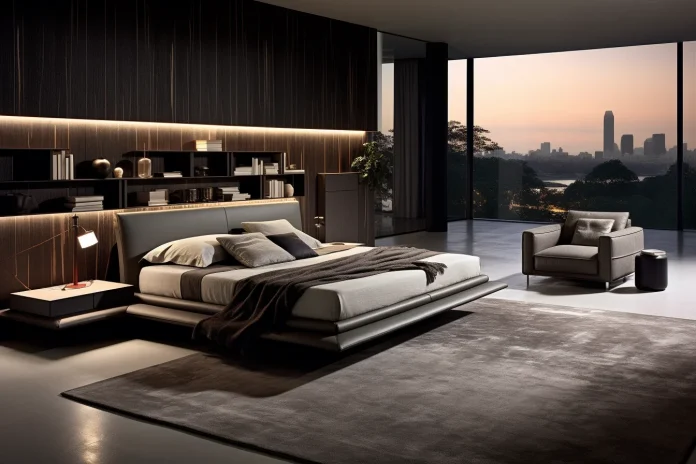italian modern bedroom interior design
