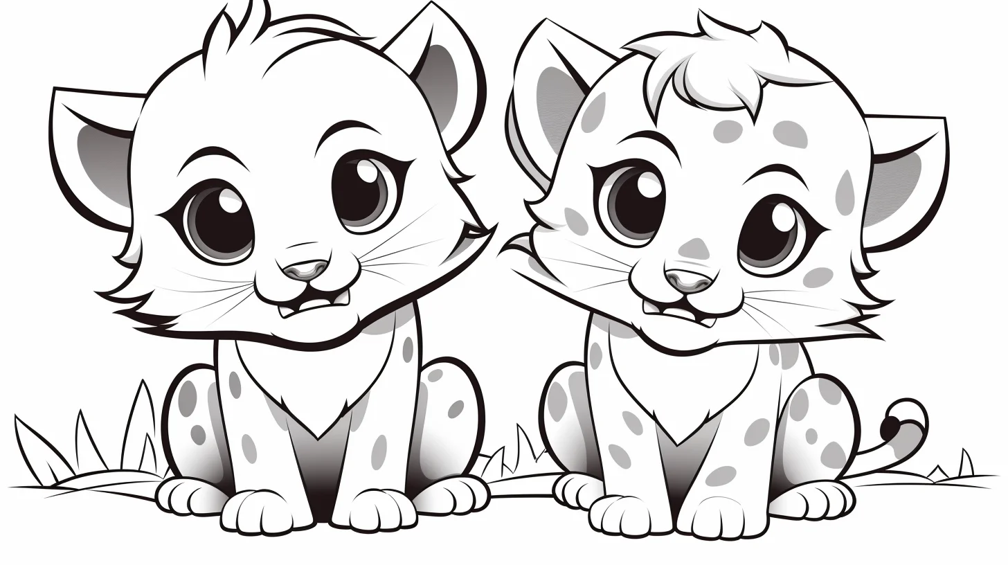 leopard coloring pages printable