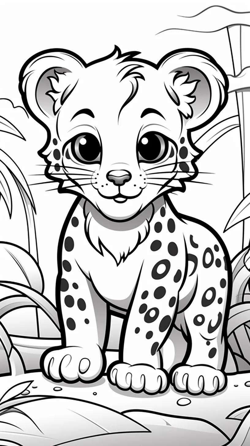 leopard coloring pages to print