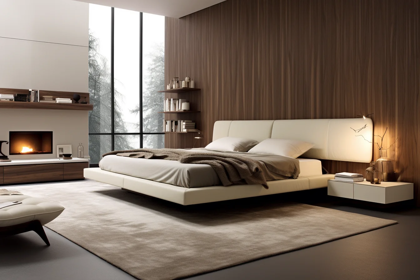 modern italian bedroom interior design