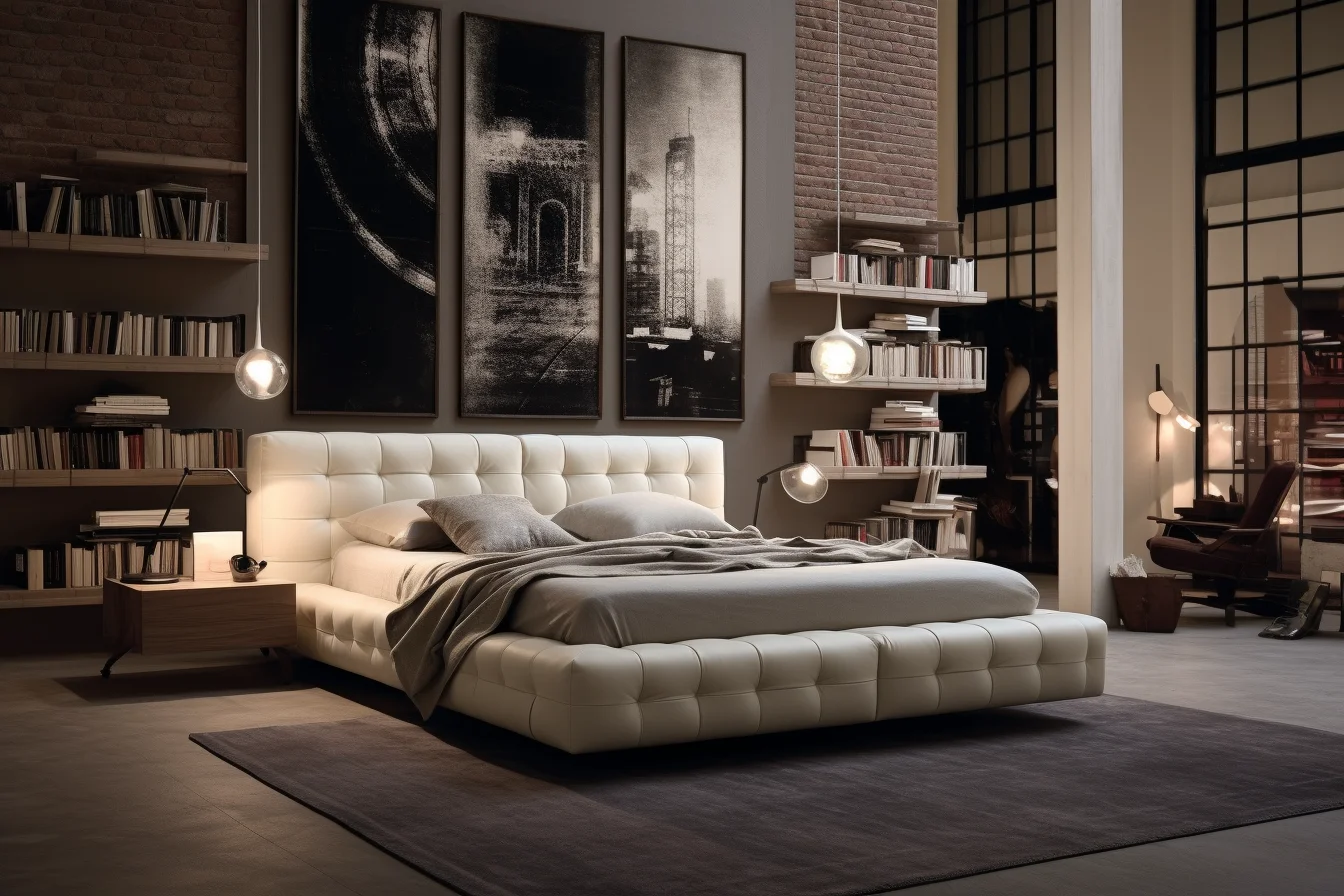 modern luxury italian bed design