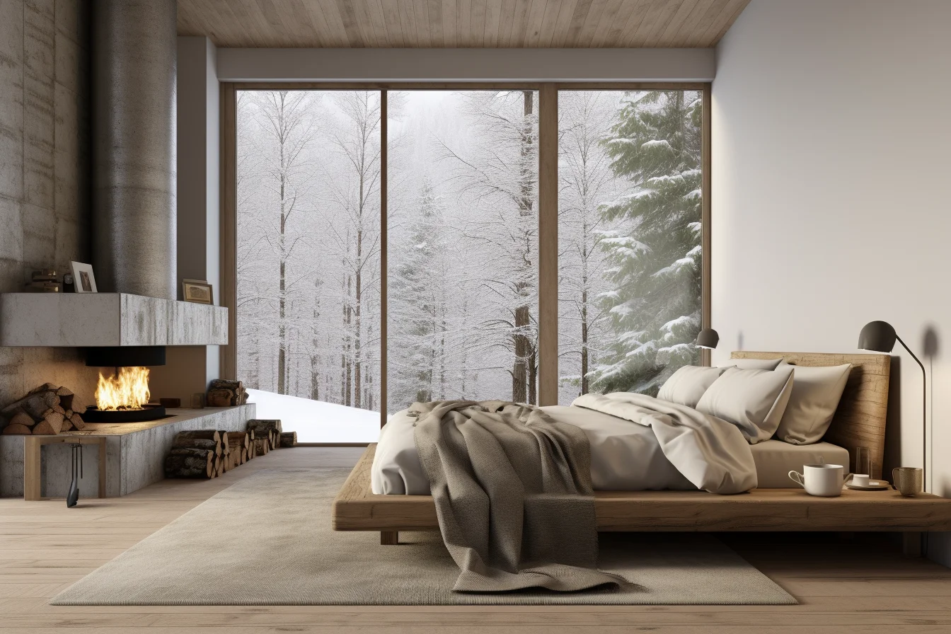 modern nordic bedroom