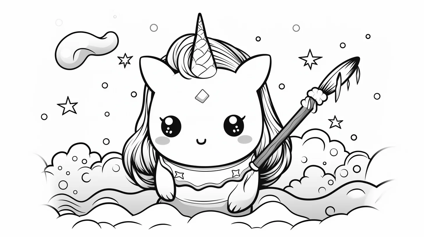 narwhal coloring pages printable