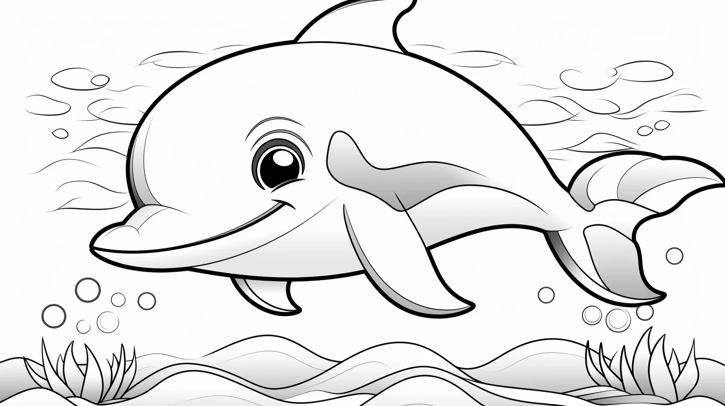 orca coloring pages for kids
