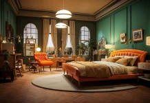 retro bedroom ideas 80s