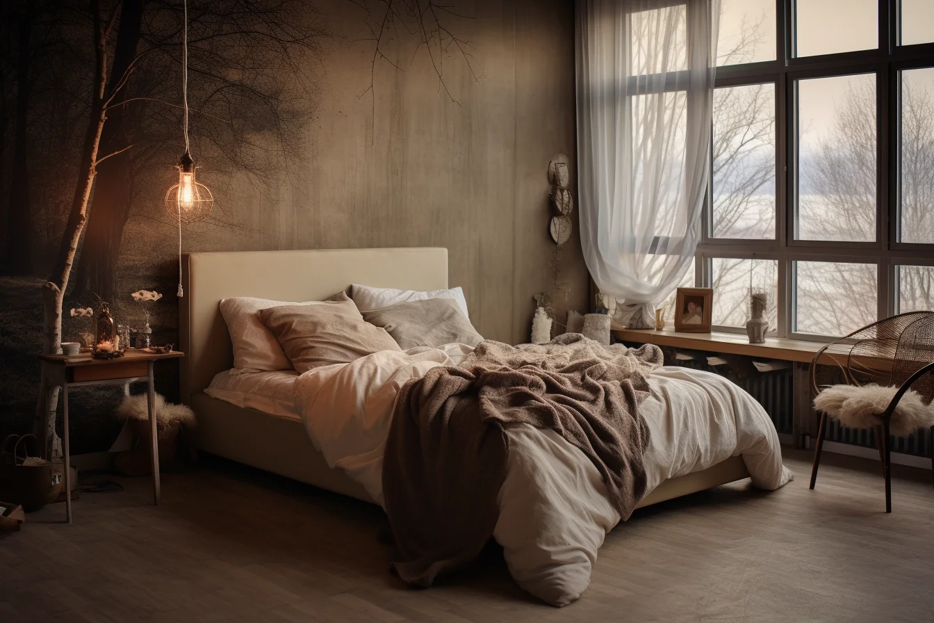 scandinavian bedroom design