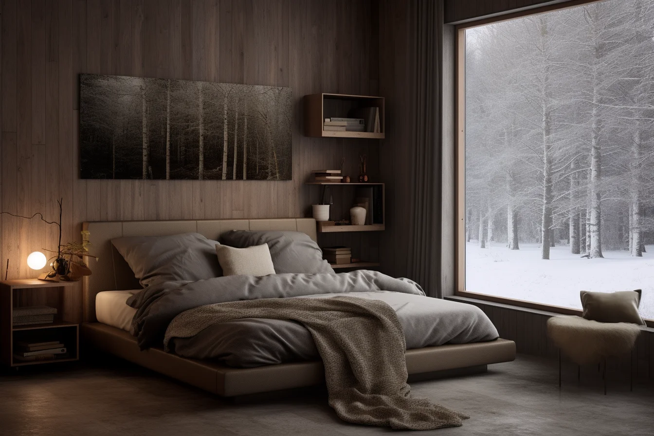 scandinavian nordic bedroom decor