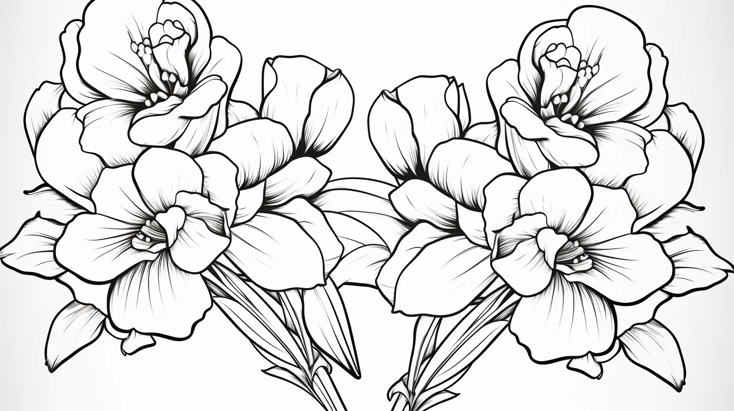 simple flower mandala coloring pages