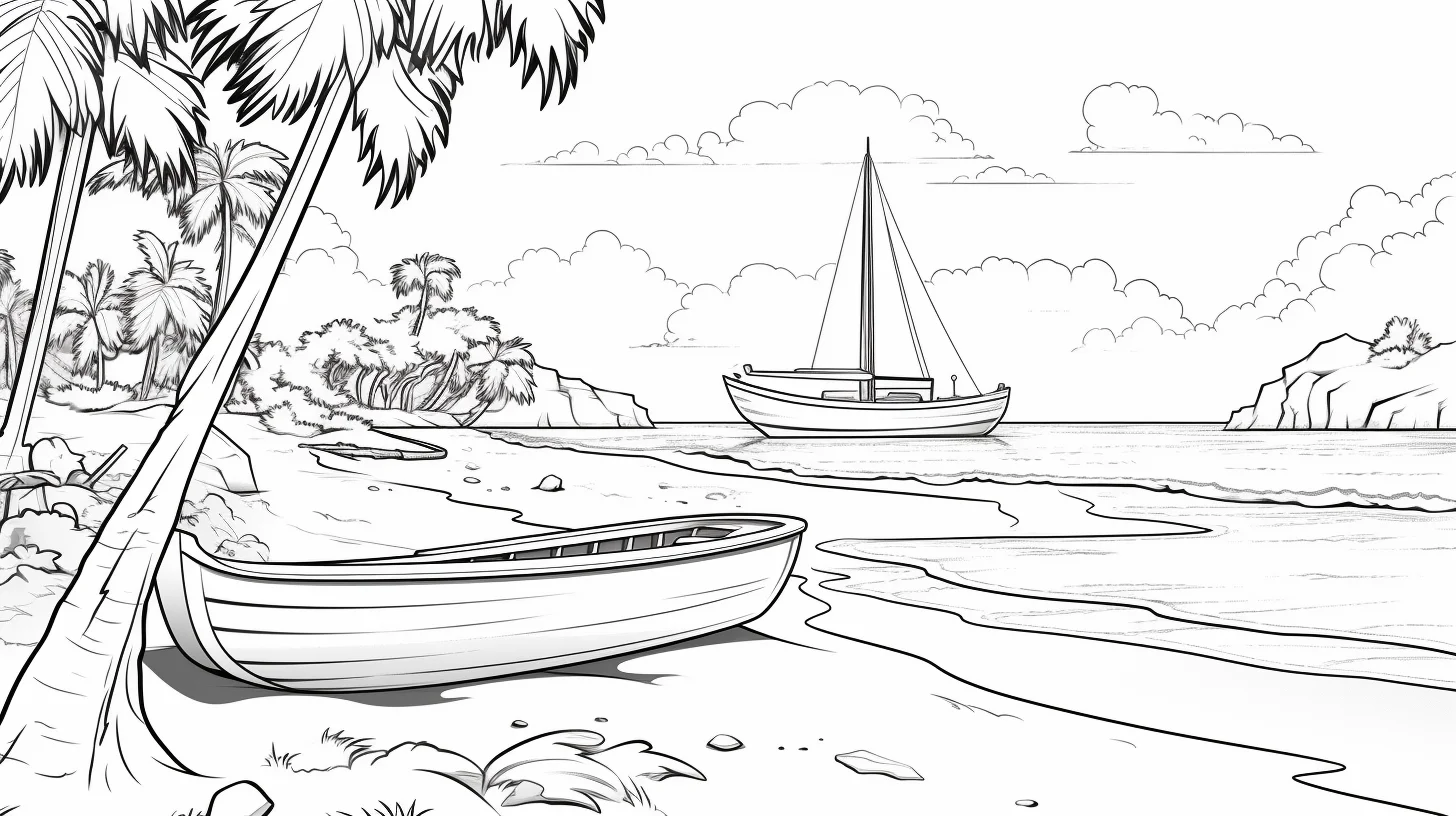 summertime coloring pages for preschoolers