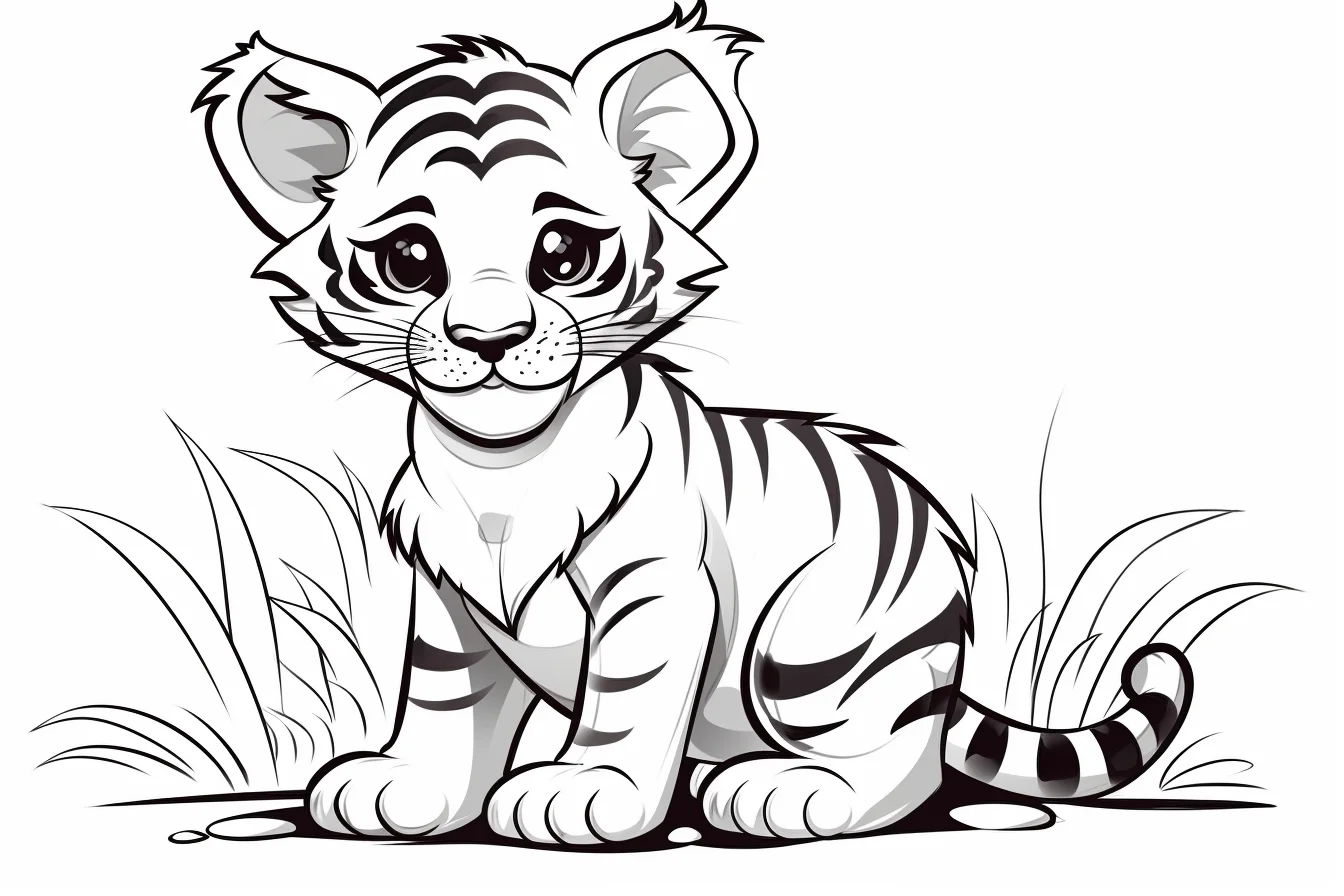 tiger coloring pages to print