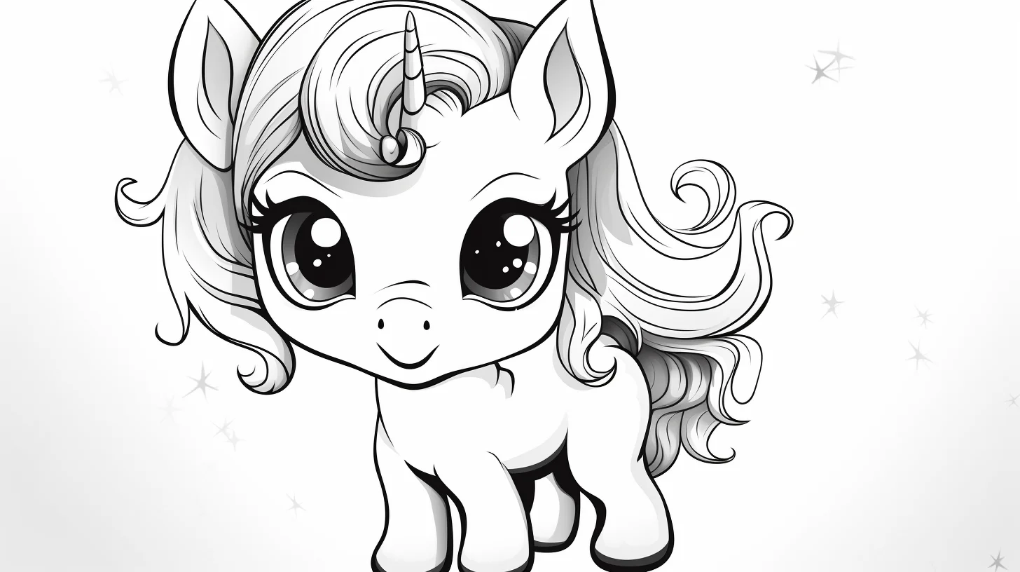 unicorn coloring pages free