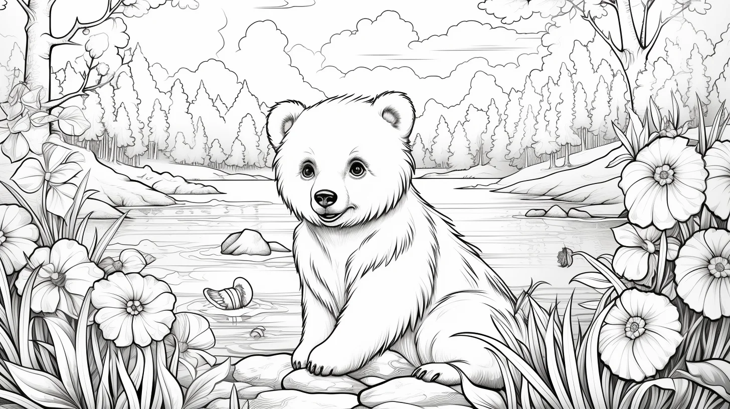 wild animal coloring pages
