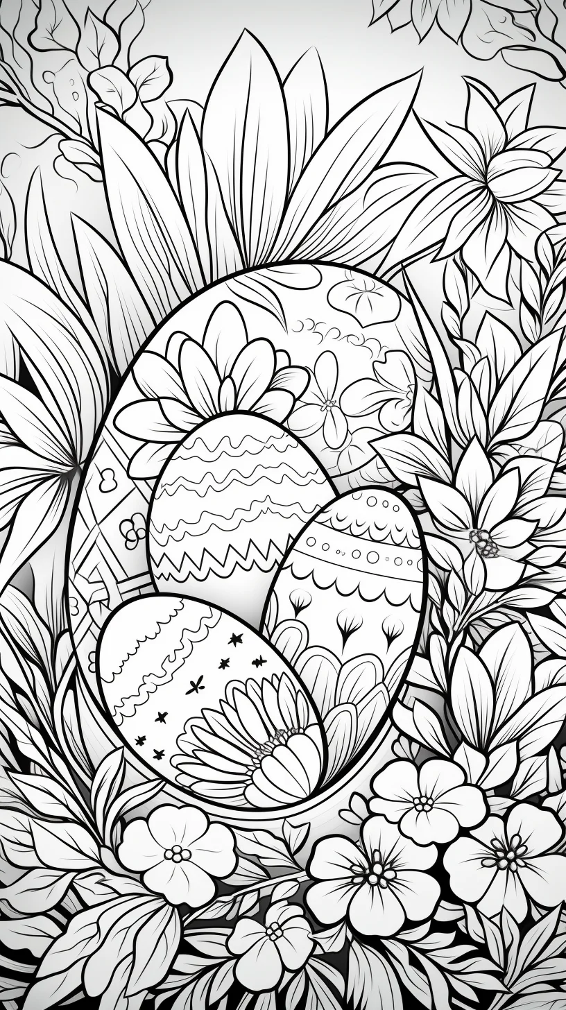 easter coloring pages pdf