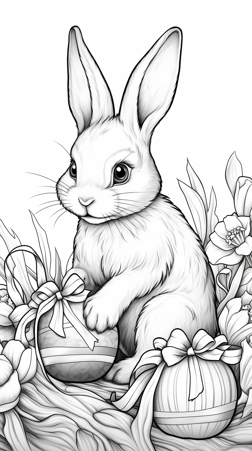 easter coloring pages printable pdf