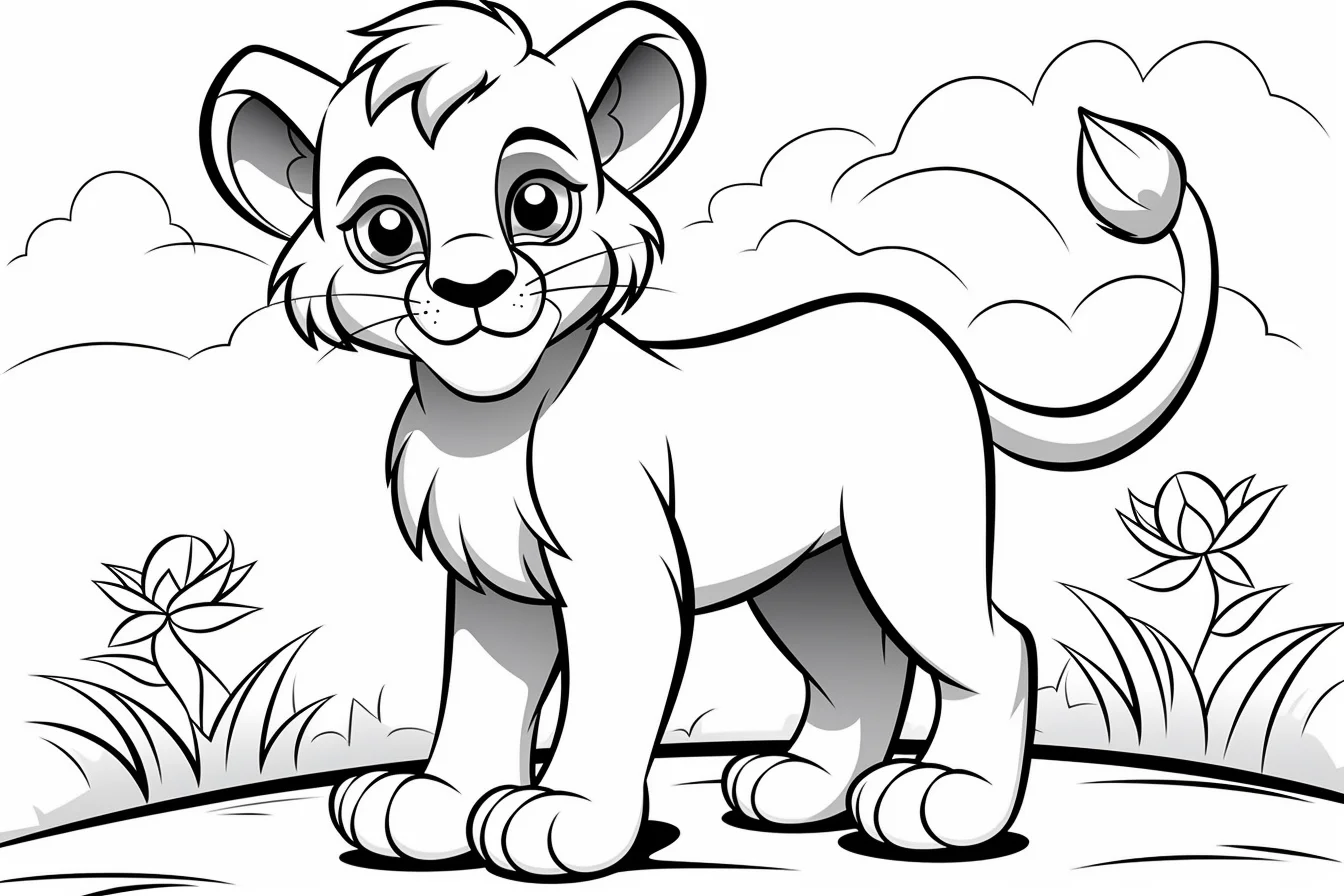 Lion Coloring Pages