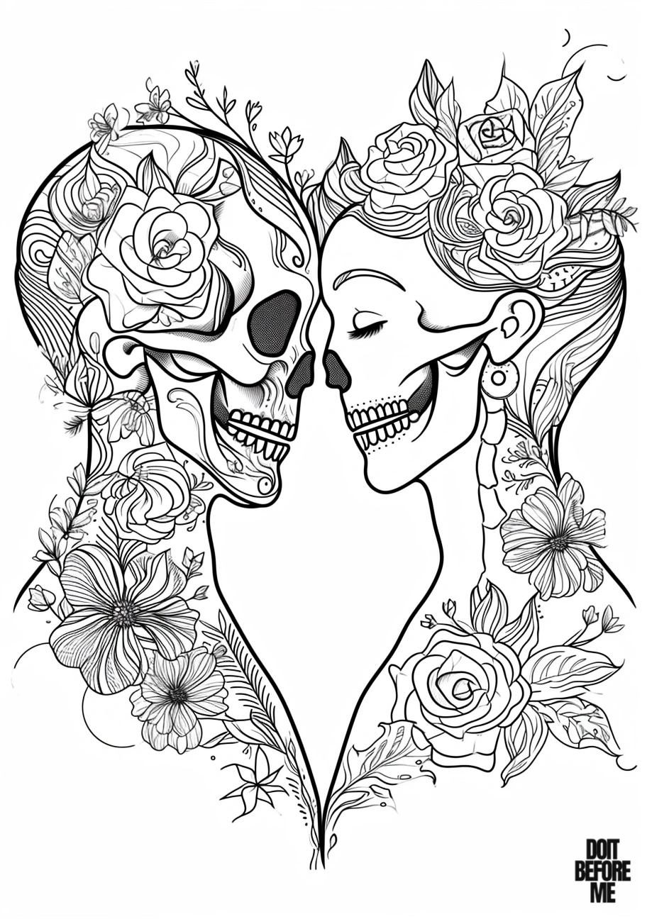 detailed valentines day coloring pages for adults