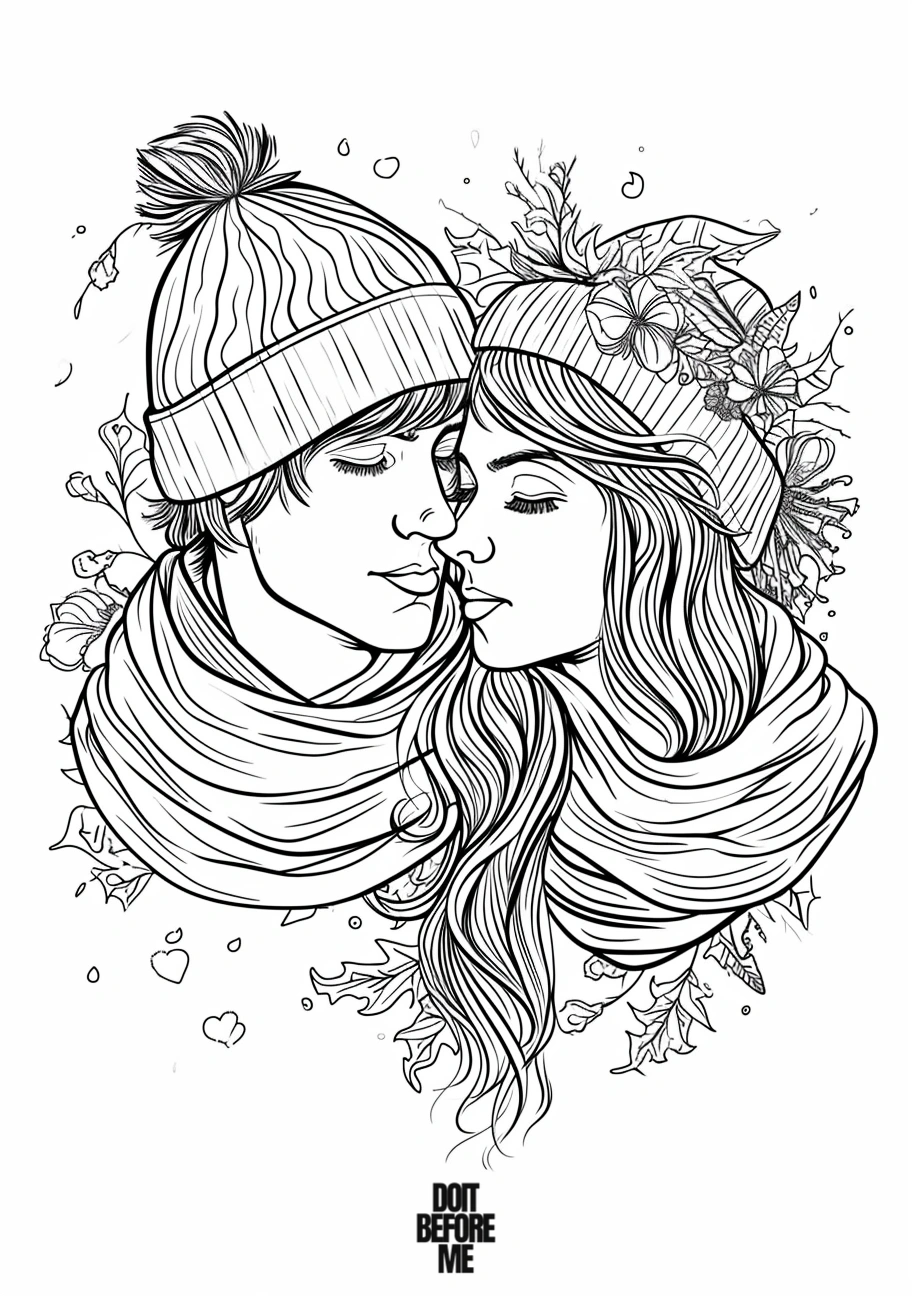 valentine's day coloring book